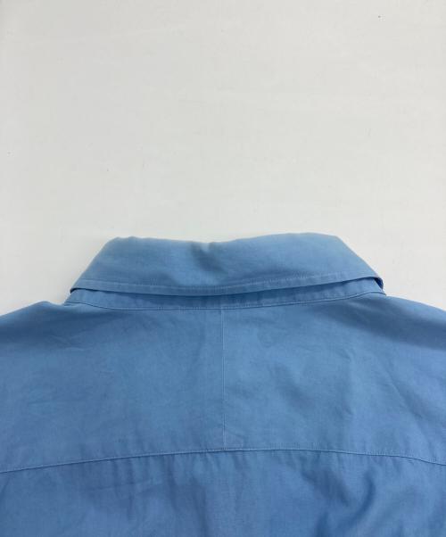 AURALEE（オーラリー）AURALEE (オーラリー) WASHED FINX TWILL SHIRT ブルー サイズ:4の古着・服飾アイテム