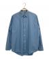 AURALEE（オーラリー）の古着「WASHED FINX TWILL SHIRT」｜ブルー