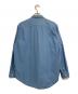 AURALEE (オーラリー) WASHED FINX TWILL SHIRT ブルー サイズ:4：20000円
