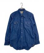 LEVI'S VINTAGE CLOTHINGリーバイス ビンテージ クロージング）の古着「SHORTHORN SAWTOOTH ウエスタンシャツ」｜インディゴ