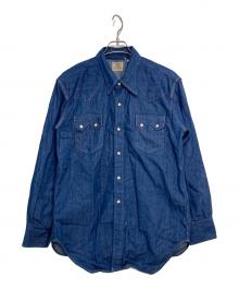 LEVI'S VINTAGE CLOTHING（リーバイス ビンテージ クロージング）の古着「SHORTHORN SAWTOOTH ウエスタンシャツ」｜インディゴ