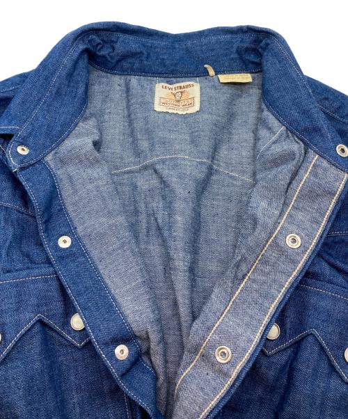 LEVI'S VINTAGE CLOTHING（リーバイス ビンテージ クロージング）LEVI'S VINTAGE CLOTHING (リーバイス ビンテージ クロージング) SHORTHORN SAWTOOTH ウエスタンシャツ インディゴ サイズ:Mの古着・服飾アイテム