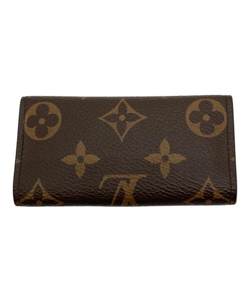 LOUIS VUITTON（ルイ ヴィトン）LOUIS VUITTON (ルイ ヴィトン) ミュルティクレ 4 モノグラム キーケース ブラウンの古着・服飾アイテム