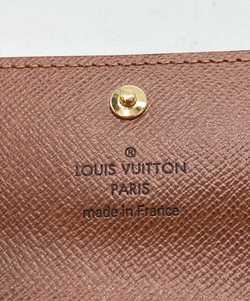 LOUIS VUITTON（ルイ ヴィトン）LOUIS VUITTON (ルイ ヴィトン) ミュルティクレ 4 モノグラム キーケース ブラウンの古着・服飾アイテム