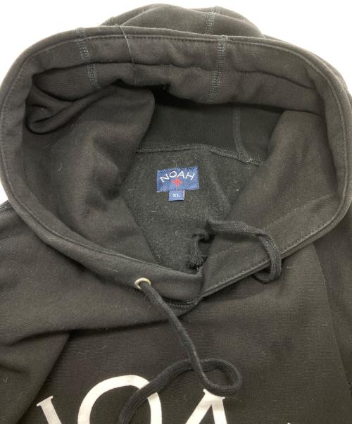 Noah（ノア）Noah (ノア) クロスロゴプルオーバーパーカー ブラック サイズ:XLの古着・服飾アイテム