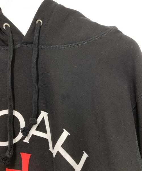 Noah（ノア）Noah (ノア) クロスロゴプルオーバーパーカー ブラック サイズ:XLの古着・服飾アイテム
