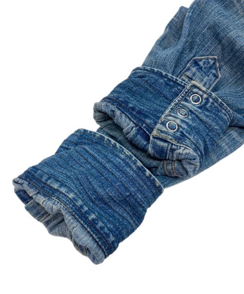 RRL（ダブルアールエル）RRL (ダブルアールエル) コンチョ付ウエスタンデニムシャツ インディゴ サイズ:Sの古着・服飾アイテム