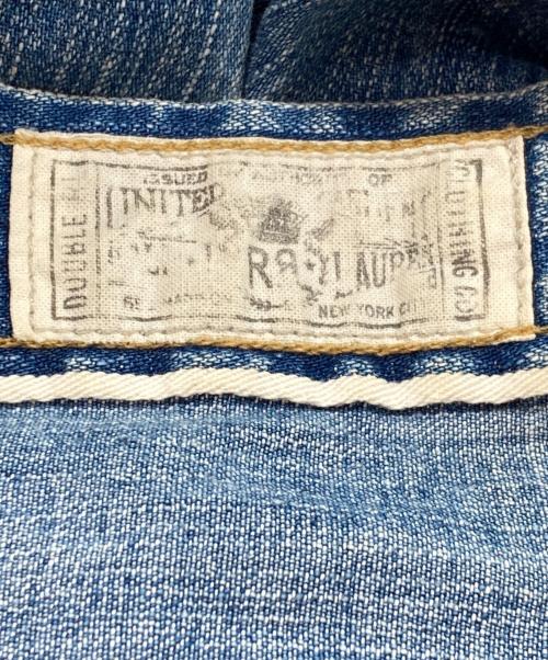 RRL（ダブルアールエル）RRL (ダブルアールエル) コンチョ付ウエスタンデニムシャツ インディゴ サイズ:Sの古着・服飾アイテム