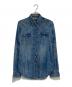RRL（ダブルアールエル）の古着「コンチョ付ウエスタンデニムシャツ」｜インディゴ