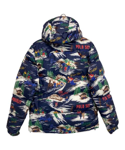POLO RALPH LAUREN（ポロ・ラルフローレン）POLO RALPH LAUREN (ポロ・ラルフローレン) SKI DOWN JACKET ネイビー サイズ:Mの古着・服飾アイテム