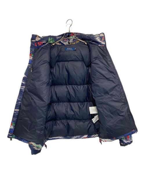 POLO RALPH LAUREN（ポロ・ラルフローレン）POLO RALPH LAUREN (ポロ・ラルフローレン) SKI DOWN JACKET ネイビー サイズ:Mの古着・服飾アイテム