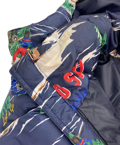 POLO RALPH LAUREN（ポロ・ラルフローレン）POLO RALPH LAUREN (ポロ・ラルフローレン) SKI DOWN JACKET ネイビー サイズ:Mの古着・服飾アイテム