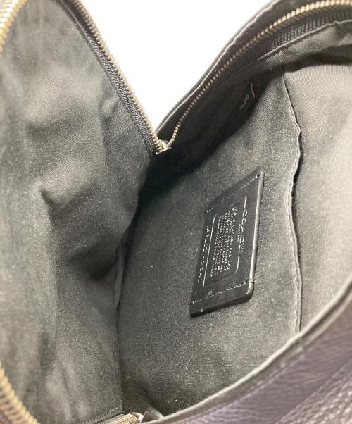 COACH（コーチ）COACH (コーチ) 2540 Pebble Leather West Pack Black ネイビーの古着・服飾アイテム