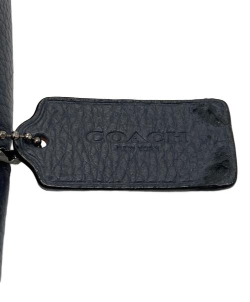 COACH（コーチ）COACH (コーチ) 2540 Pebble Leather West Pack Black ネイビーの古着・服飾アイテム