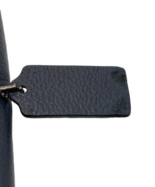 COACH（コーチ）COACH (コーチ) 2540 Pebble Leather West Pack Black ネイビーの古着・服飾アイテム