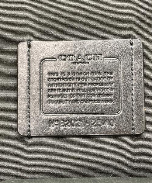 COACH（コーチ）COACH (コーチ) 2540 Pebble Leather West Pack Black ネイビーの古着・服飾アイテム