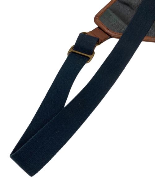 POLO RALPH LAUREN（ポロ・ラルフローレン）POLO RALPH LAUREN (ポロ・ラルフローレン) ボディバッグ グリーン×ネイビーの古着・服飾アイテム