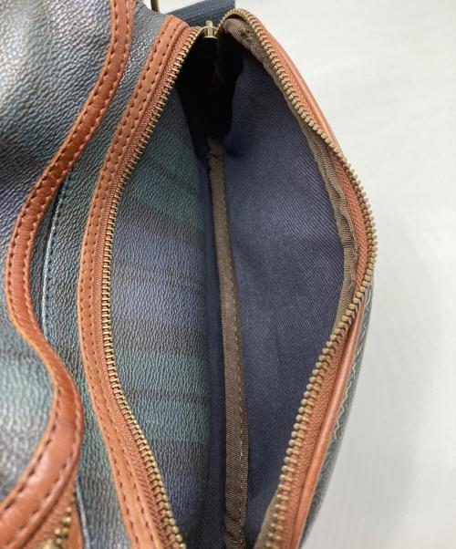 POLO RALPH LAUREN（ポロ・ラルフローレン）POLO RALPH LAUREN (ポロ・ラルフローレン) ボディバッグ グリーン×ネイビーの古着・服飾アイテム