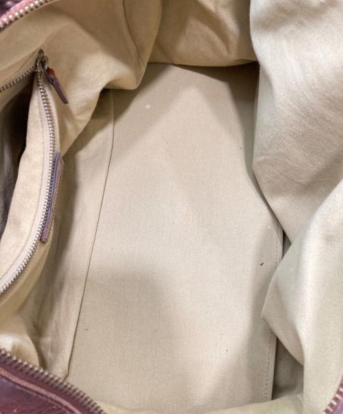 POLO RALPH LAUREN（ポロ・ラルフローレン）POLO RALPH LAUREN (ポロ・ラルフローレン) チェック 2WAYボストンバッグ グリーンの古着・服飾アイテム