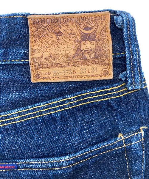 SAMURAI JEANS（サムライジーンズ）SAMURAI JEANS (サムライジーンズ) 25ozデニム 麒麟児モデル スリムテーパード ジーンズ インディゴ サイズ:33の古着・服飾アイテム