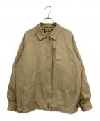 Burberry'sバーバリーズ）の古着「80's 裏ノバチェック スイングトップブルゾン」｜ベージュ