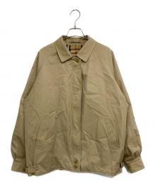 Burberry's（バーバリーズ）の古着「80's 裏ノバチェック スイングトップブルゾン」｜ベージュ