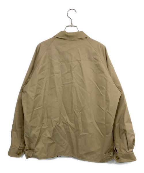 Burberry's（バーバリーズ）Burberry's (バーバリーズ) 80's 裏ノバチェック スイングトップブルゾン ベージュ サイズ:REG 14の古着・服飾アイテム