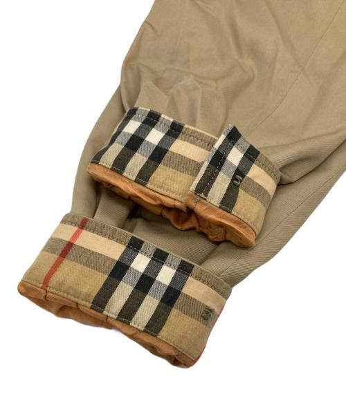 Burberry's（バーバリーズ）Burberry's (バーバリーズ) 80's 裏ノバチェック スイングトップブルゾン ベージュ サイズ:REG 14の古着・服飾アイテム