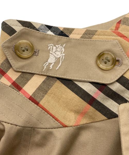 Burberry's（バーバリーズ）Burberry's (バーバリーズ) 80's 裏ノバチェック スイングトップブルゾン ベージュ サイズ:REG 14の古着・服飾アイテム