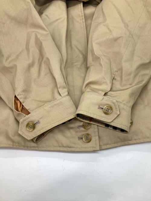 Burberry's（バーバリーズ）Burberry's (バーバリーズ) 80's 裏ノバチェック スイングトップブルゾン ベージュ サイズ:REG 14の古着・服飾アイテム