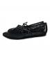 SY UNITED ARROWS (シーユナイテッドアローズ) メッシュフラットパンプス ブラック サイズ:SIZE 23 1/2：5000円