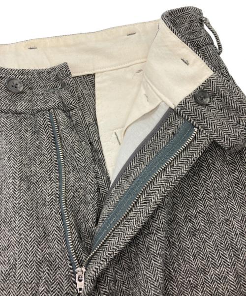 Engineered Garments（エンジニアド ガーメンツ）Engineered Garments (エンジニアド ガーメンツ) ヘリンボーンウールパンツ グレー サイズ:30の古着・服飾アイテム