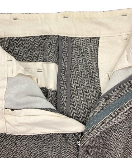 Engineered Garments（エンジニアド ガーメンツ）Engineered Garments (エンジニアド ガーメンツ) ヘリンボーンウールパンツ グレー サイズ:30の古着・服飾アイテム