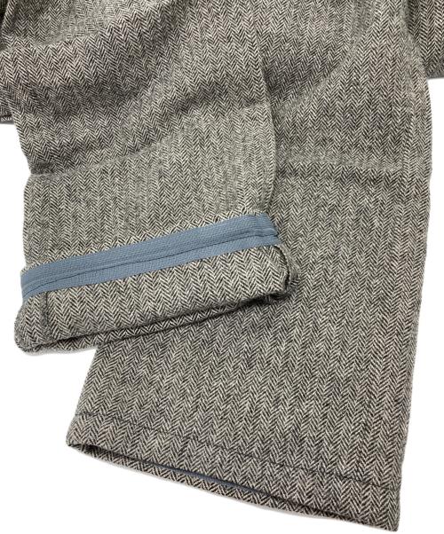 Engineered Garments（エンジニアド ガーメンツ）Engineered Garments (エンジニアド ガーメンツ) ヘリンボーンウールパンツ グレー サイズ:30の古着・服飾アイテム