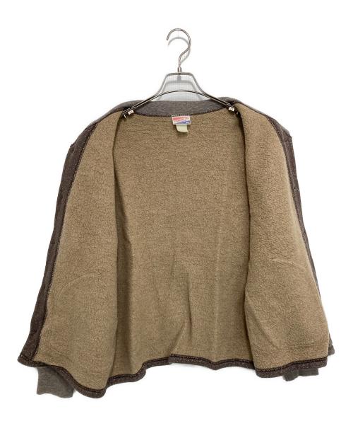 STANDARD CALIFORNIA（スタンダードカリフォルニア）STANDARD CALIFORNIA (スタンダードカリフォルニア) 裏起毛 スウェットジャケット ブラウン サイズ:Sの古着・服飾アイテム