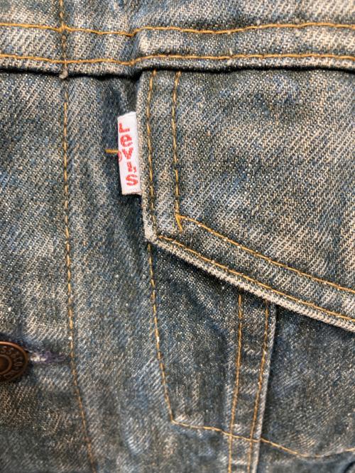 LEVI'S（リーバイス）LEVI'S (リーバイス) 80s ユーロリーバイス デニムジャケット インディゴ サイズ:38の古着・服飾アイテム