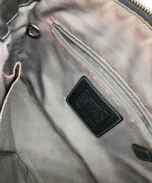 COACH（コーチ）COACH (コーチ) シグネチャー ワンショルダーバッグ ブラックの古着・服飾アイテム