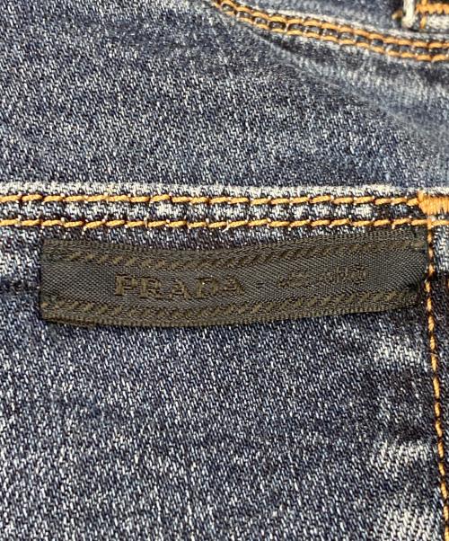 PRADA（プラダ）PRADA (プラダ) スキニーデニムパンツ インディゴ サイズ:SIZE 28の古着・服飾アイテム