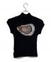 MUSUBORE (ムスボレ) pleated print tops ブラック サイズ:SIZE Free：7000円