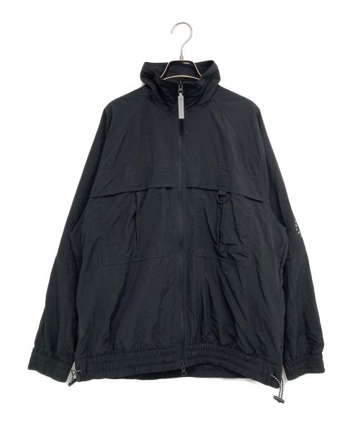 adidas by stella McCartney（アディダス バイ ステラマッカートニー）adidas by stella McCartney (アディダス バイ ステラマッカートニー) ウーブン ソリッド トラックジャケット ブラック サイズ:Mの古着・服飾アイテム