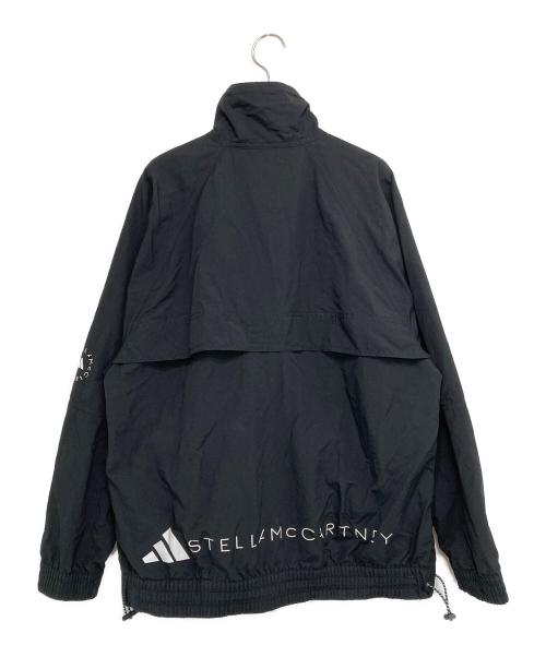 adidas by stella McCartney（アディダス バイ ステラマッカートニー）adidas by stella McCartney (アディダス バイ ステラマッカートニー) ウーブン ソリッド トラックジャケット ブラック サイズ:Mの古着・服飾アイテム