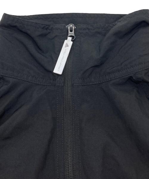 adidas by stella McCartney（アディダス バイ ステラマッカートニー）adidas by stella McCartney (アディダス バイ ステラマッカートニー) ウーブン ソリッド トラックジャケット ブラック サイズ:Mの古着・服飾アイテム