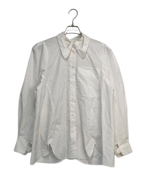 ENFOLD（エンフォルド）ENFOLD (エンフォルド) HOLE-COLLAR SHIRT ホワイト サイズ:38の古着・服飾アイテム