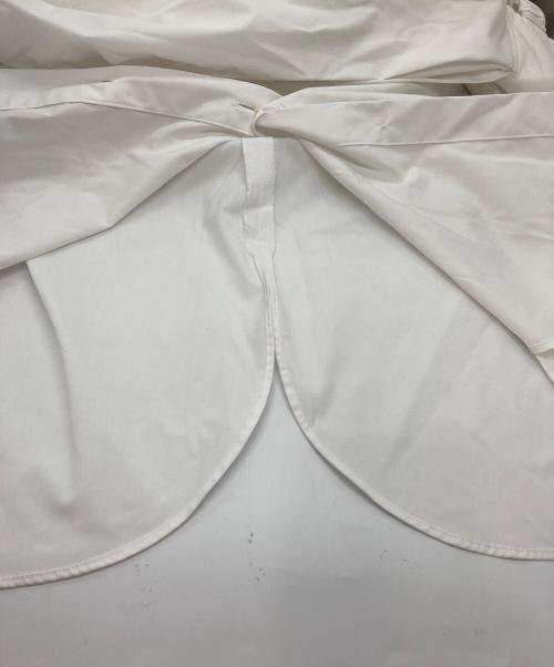ENFOLD（エンフォルド）ENFOLD (エンフォルド) HOLE-COLLAR SHIRT ホワイト サイズ:38の古着・服飾アイテム