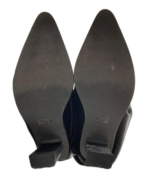 POOLDE（プールデ）POOLDE (プールデ) Melted Boots ブラック サイズ:39の古着・服飾アイテム