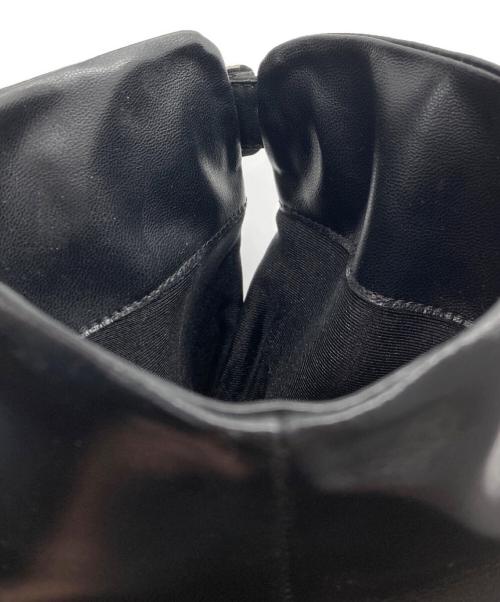 POOLDE（プールデ）POOLDE (プールデ) Melted Boots ブラック サイズ:39の古着・服飾アイテム