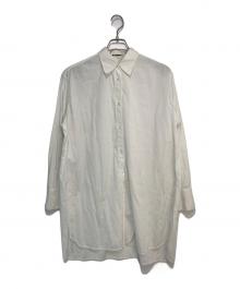 JIL SANDER+（ジルサンダープラス）の古着「チュニックシャツワンピース」｜ホワイト