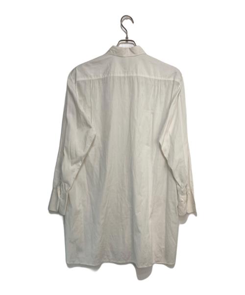 JIL SANDER+（ジルサンダープラス）JIL SANDER+ (ジルサンダープラス) チュニックシャツワンピース ホワイト サイズ:Sの古着・服飾アイテム