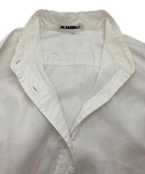 JIL SANDER+（ジルサンダープラス）JIL SANDER+ (ジルサンダープラス) チュニックシャツワンピース ホワイト サイズ:Sの古着・服飾アイテム