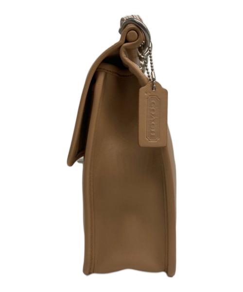 COACH（コーチ）COACH (コーチ) ウィリス ターンロック 2WAYバッグ ベージュの古着・服飾アイテム